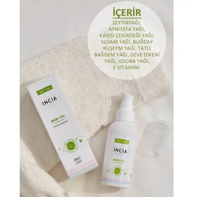 Incia Doğal Bebek Yağı 110 ml - 6