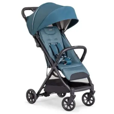 Inglesina Inglesina Quid 2+ Tek El Tek Hamle ile Katlanıp Açılan Kabin Boy Bebek Arabası Midnight Blue