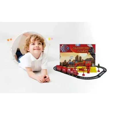 İstasyonlu Tren Kırmızı - 2