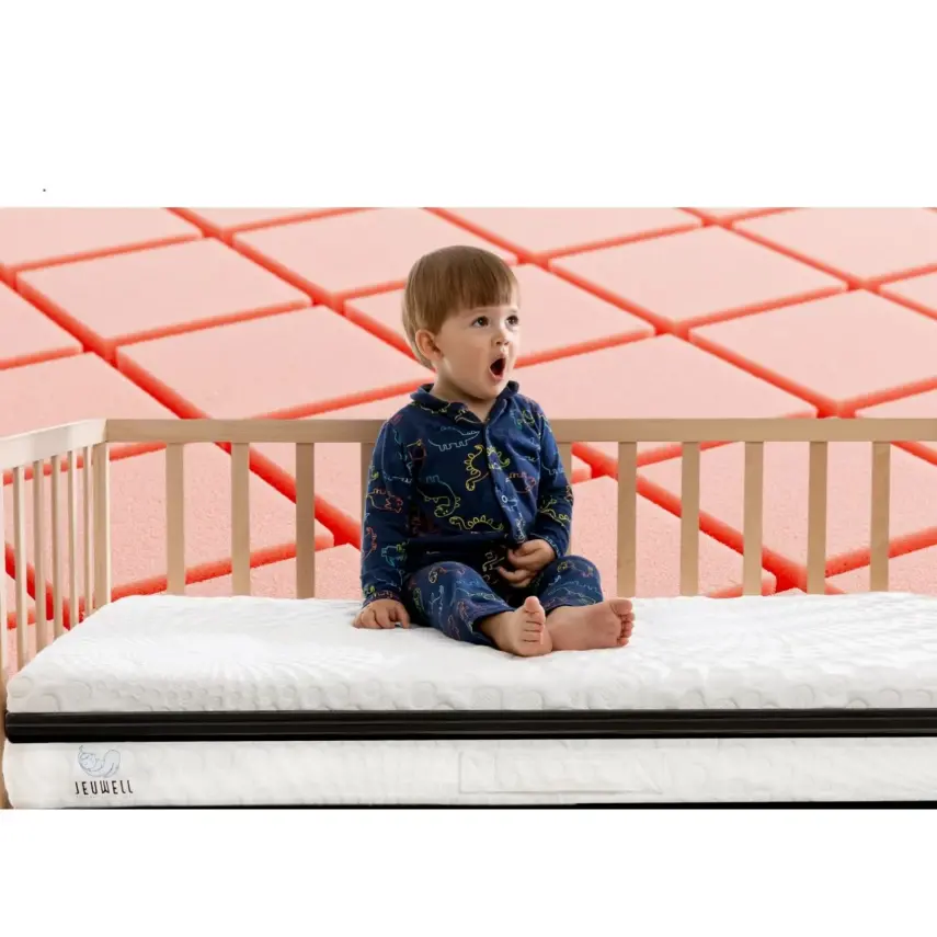 Jeuwell 3D Alezli Sünger Yatak 70x130 Cm - 8