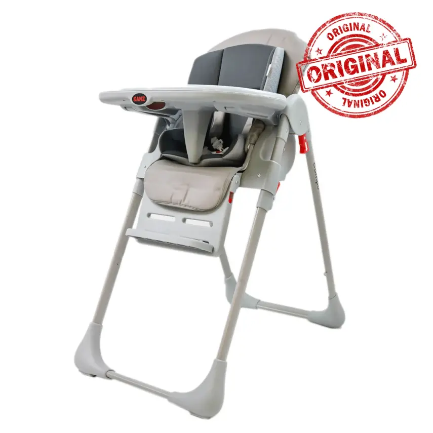 Kanz Campo Mama Sandalyesi Portatif Kolay Katlanır Yükseklik Ayarlı Tekerlekli İç Pedli Grey - 2