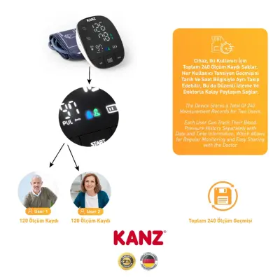 Kanz Dijital Tansiyon Aleti  - 3