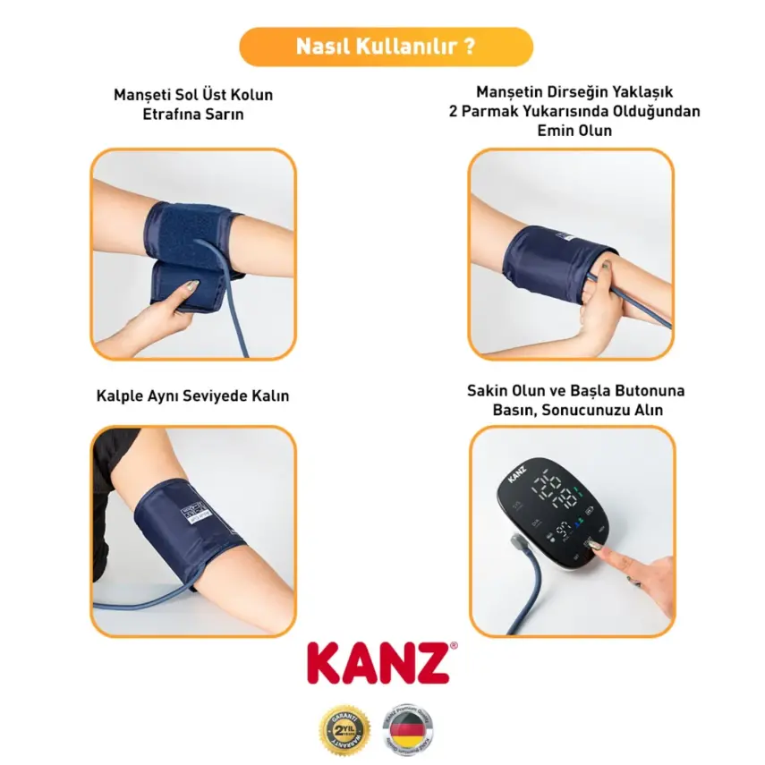 Kanz Dijital Tansiyon Aleti  - 9