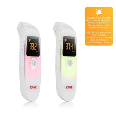 Kanz Dijital Temassız Alından Ateş Ölçer TH1110N  - 26