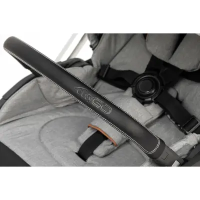 Kanz Easygo Çift Yönlü Travel Sistem-Seyahat Sistem Bebek Arabası Gri - 6