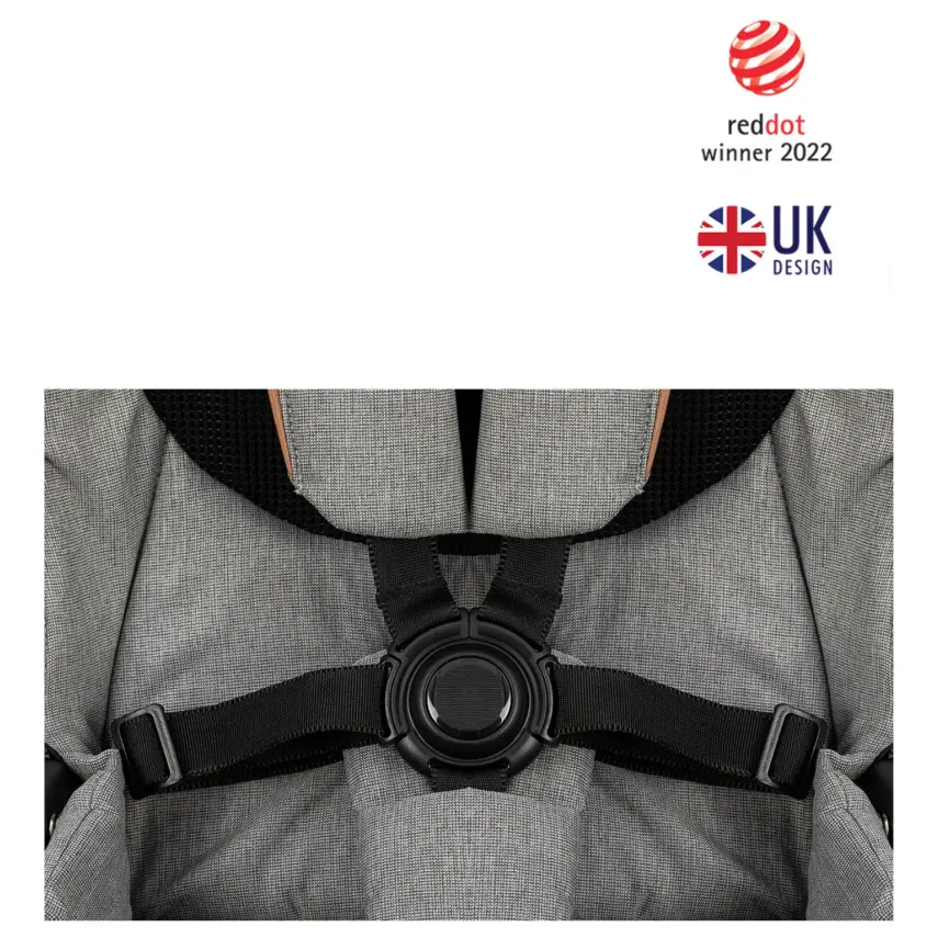 Kanz Easygo Çift Yönlü Travel Sistem-Seyahat Sistem Bebek Arabası Gri - 9