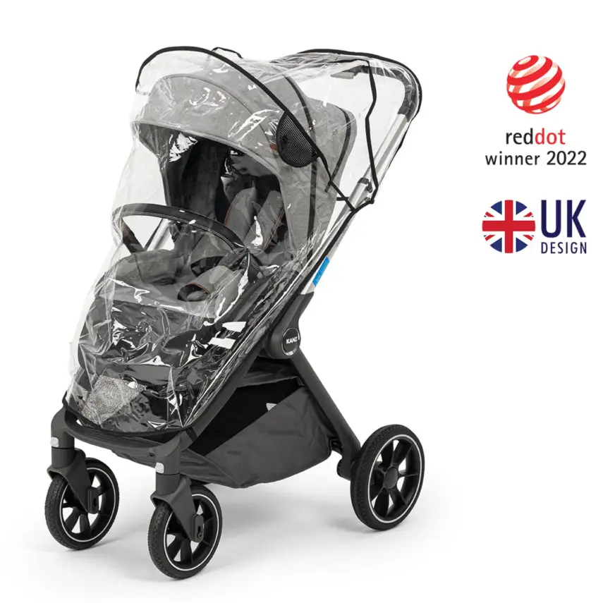 Kanz Easygo Çift Yönlü Travel Sistem-Seyahat Sistem Bebek Arabası Gri - 27