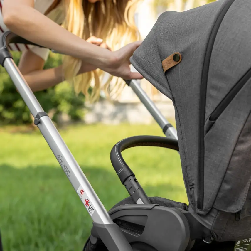 Kanz Easygo Çift Yönlü Travel Sistem-Seyahat Sistem Bebek Arabası Siyah - 16