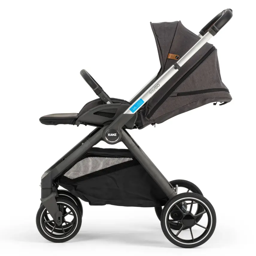 Kanz Easygo Çift Yönlü Travel Sistem-Seyahat Sistem Bebek Arabası Siyah - 26