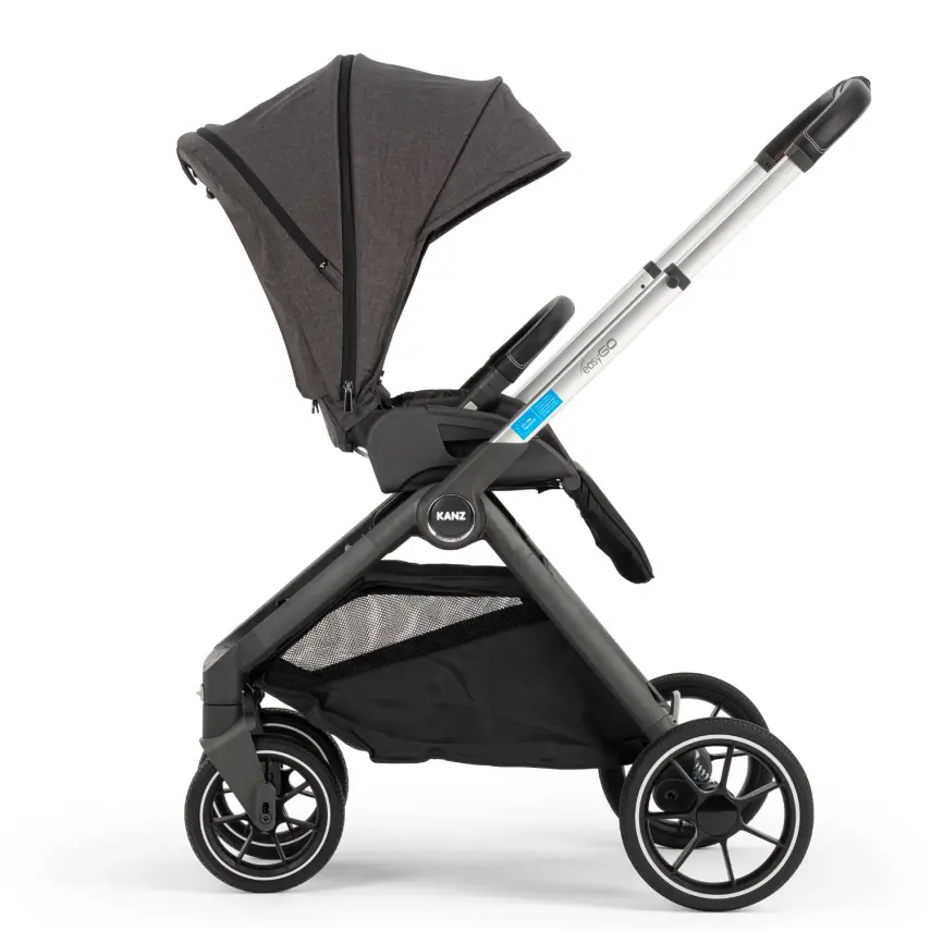Kanz Easygo Çift Yönlü Travel Sistem-Seyahat Sistem Bebek Arabası Siyah - 34