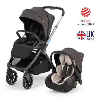 Kanz Easygo Çift Yönlü Travel Sistem-Seyahat Sistem Bebek Arabası Siyah - 2