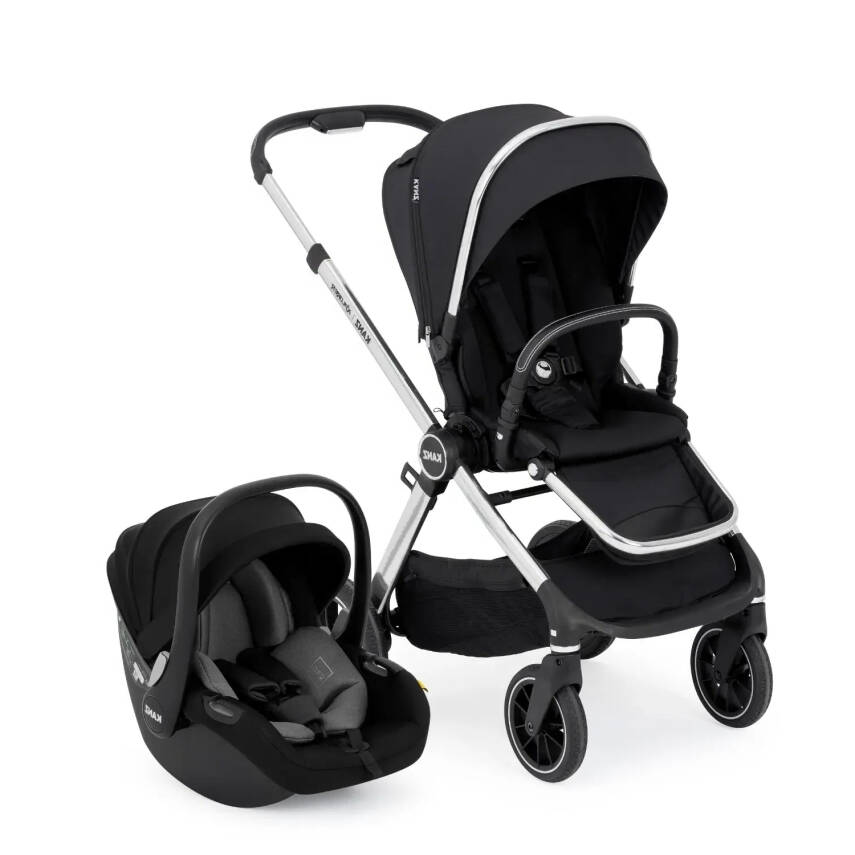 Kanz Explorer Çift Yönlü Otomatik Katlanabilir Travel Sistem-Seyahat Sistem Bebek Arabası Cole Black - 1