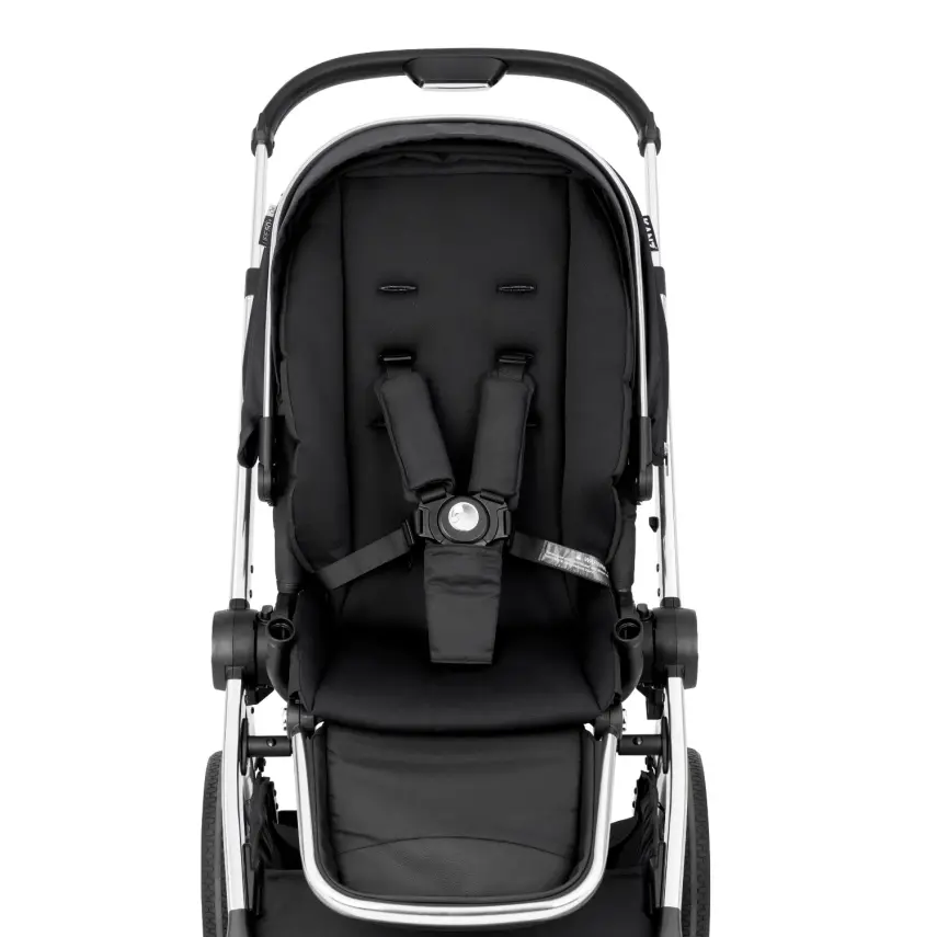 Kanz Explorer Çift Yönlü Otomatik Katlanabilir Travel Sistem-Seyahat Sistem Bebek Arabası Cole Black - 14