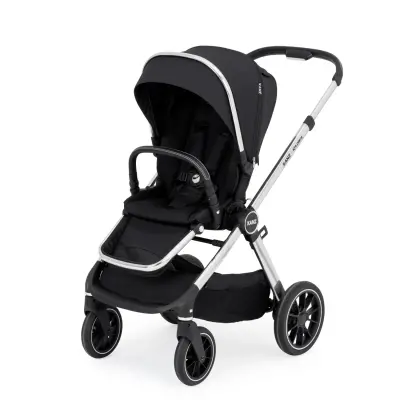 Kanz Explorer Çift Yönlü Otomatik Katlanabilir Travel Sistem-Seyahat Sistem Bebek Arabası Cole Black - 5