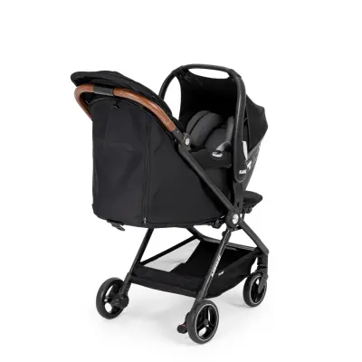 Kanz İnstreet Tek Elle Kapanabilir Travel Sistem Bebek Arabası Black - 10