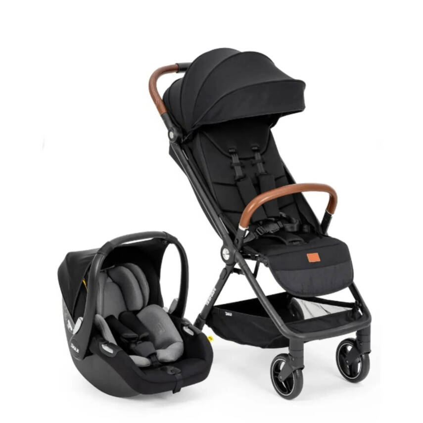 Kanz İnstreet Tek Elle Kapanabilir Travel Sistem Bebek Arabası Black - 1