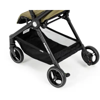 Kanz İnstreet Tek Elle Kapanabilir Travel Sistem Bebek Arabası Green - 6