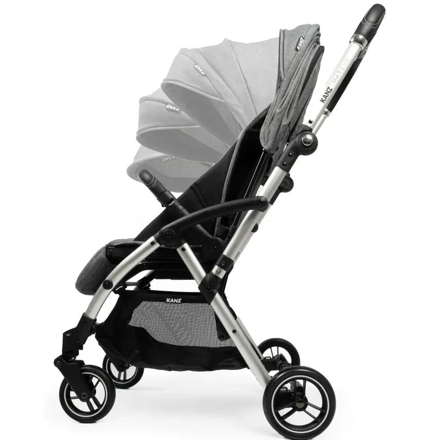Kanz Marcus Çift Yönlü Travel Sistem-Seyahat Sistem Bebek Arabası Heavy Grey - 18
