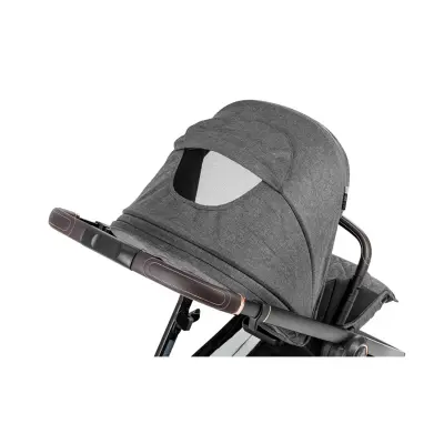 Kanz X-Go Ultimate Çift Yönlü Travel Sistem-Seyahat Sistem Bebek Arabası Rose Gold Gri - 6