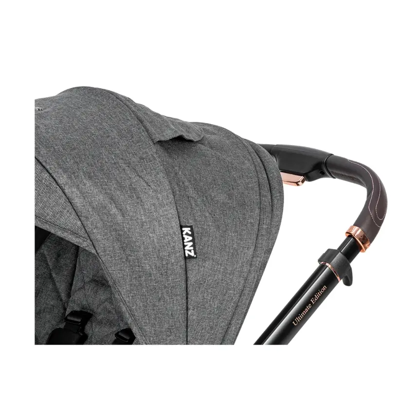 Kanz X-Go Ultimate Çift Yönlü Travel Sistem-Seyahat Sistem Bebek Arabası Rose Gold Gri - 30