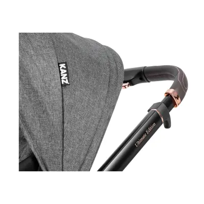 Kanz X-Go Ultimate Çift Yönlü Travel Sistem-Seyahat Sistem Bebek Arabası Rose Gold Gri - 33
