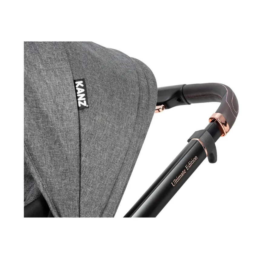 Kanz X-Go Ultimate Çift Yönlü Travel Sistem-Seyahat Sistem Bebek Arabası Rose Gold Gri - 33