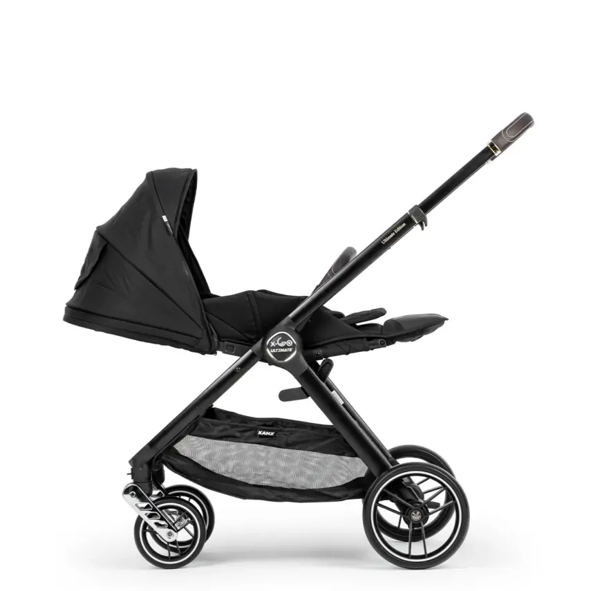 Kanz X-Go Ultimate Çift Yönlü Travel Sistem- Seyahat Sistem Bebek Arabası Silver Siyah - 18
