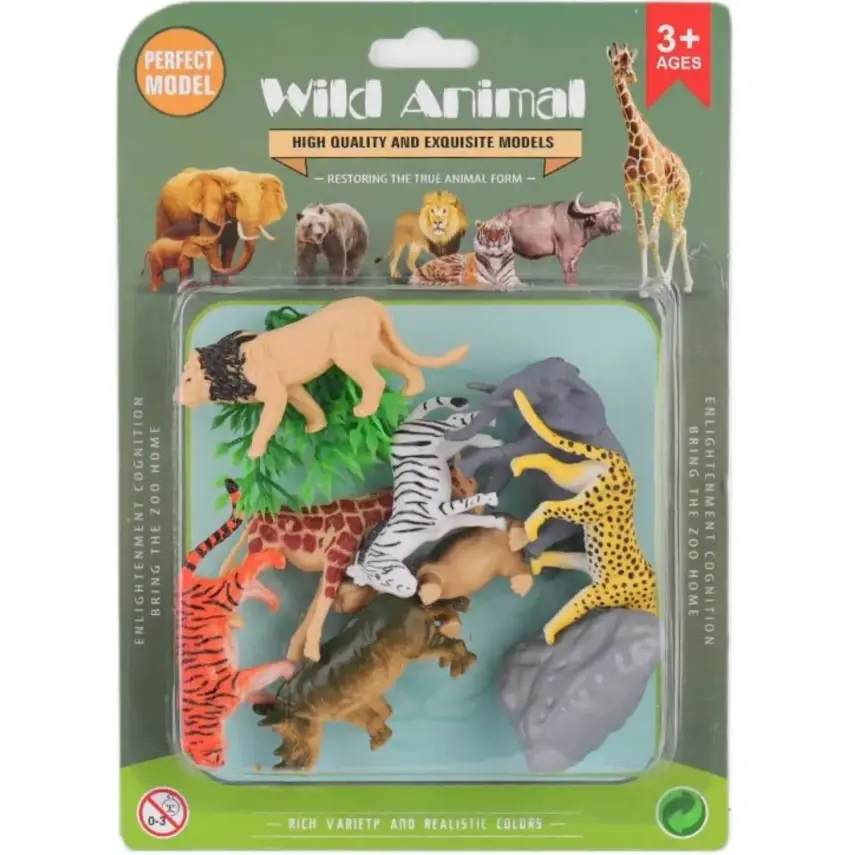 Kartelalı Yırtıcı Hayvanlar Seti - 1