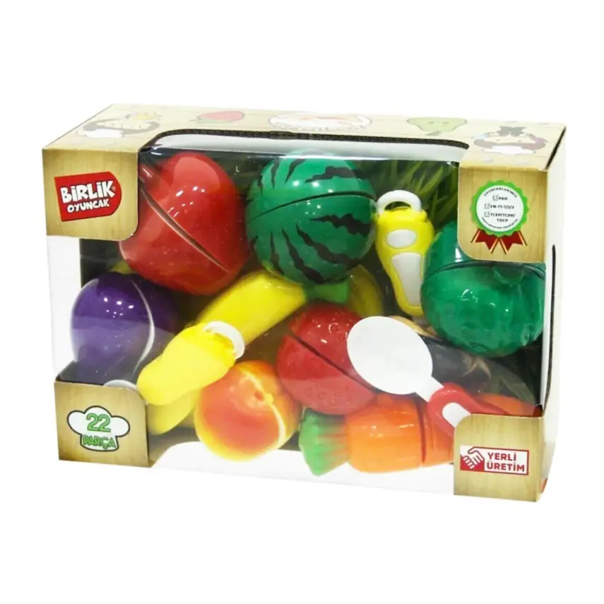 Kesilebilen Sebze-Meyve Seti 22 Parça - 3