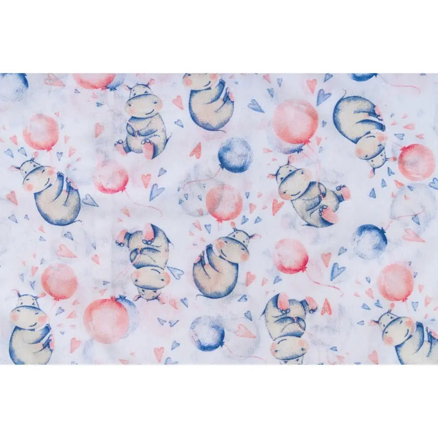 Kidboo Bebek Nevresim Seti Balon 3 Parça Çantalı 100X150 - 6