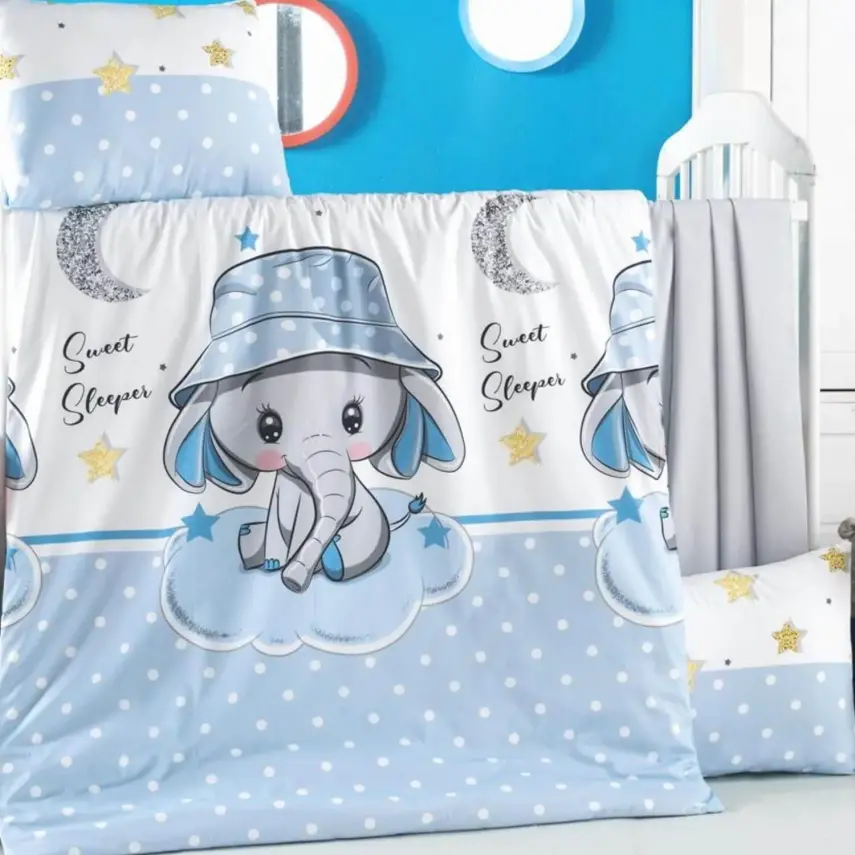 Kidboo Bebek Nevresim Takımı Elephant - 2
