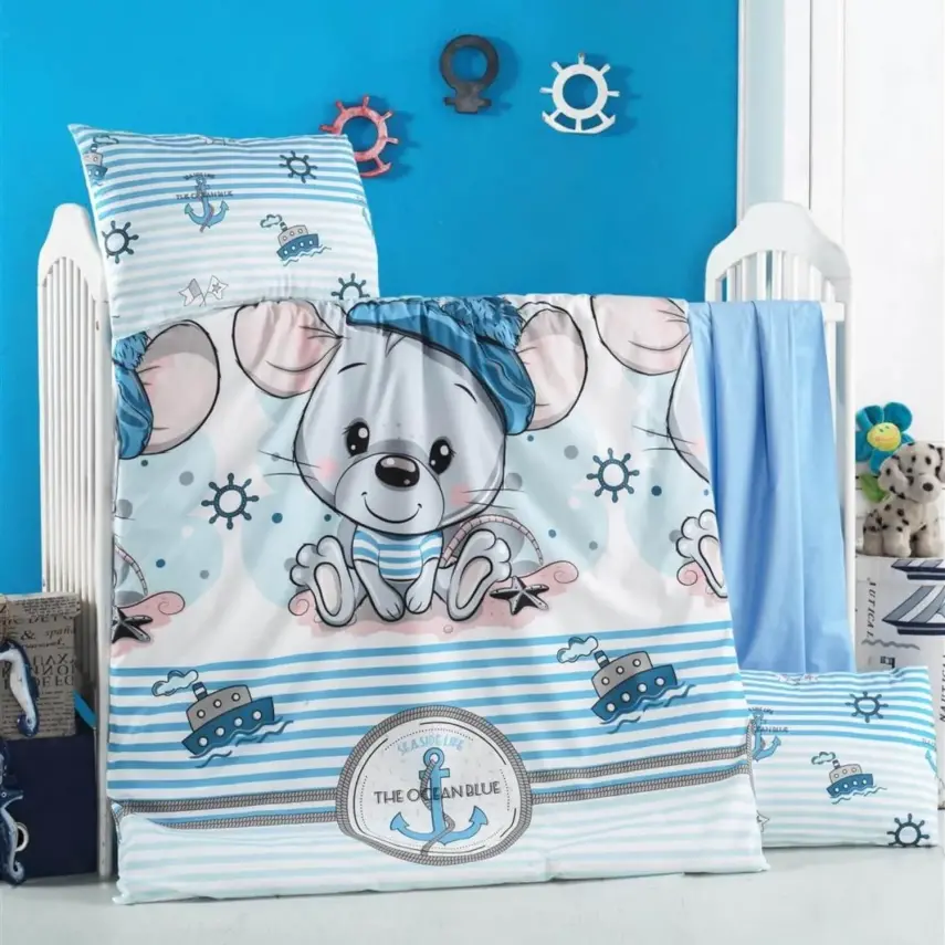 Kidboo Bebek Nevresim Takımı Micky - 1