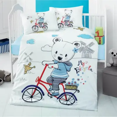 Kidboo Bebek Nevresim Takımı My Bike