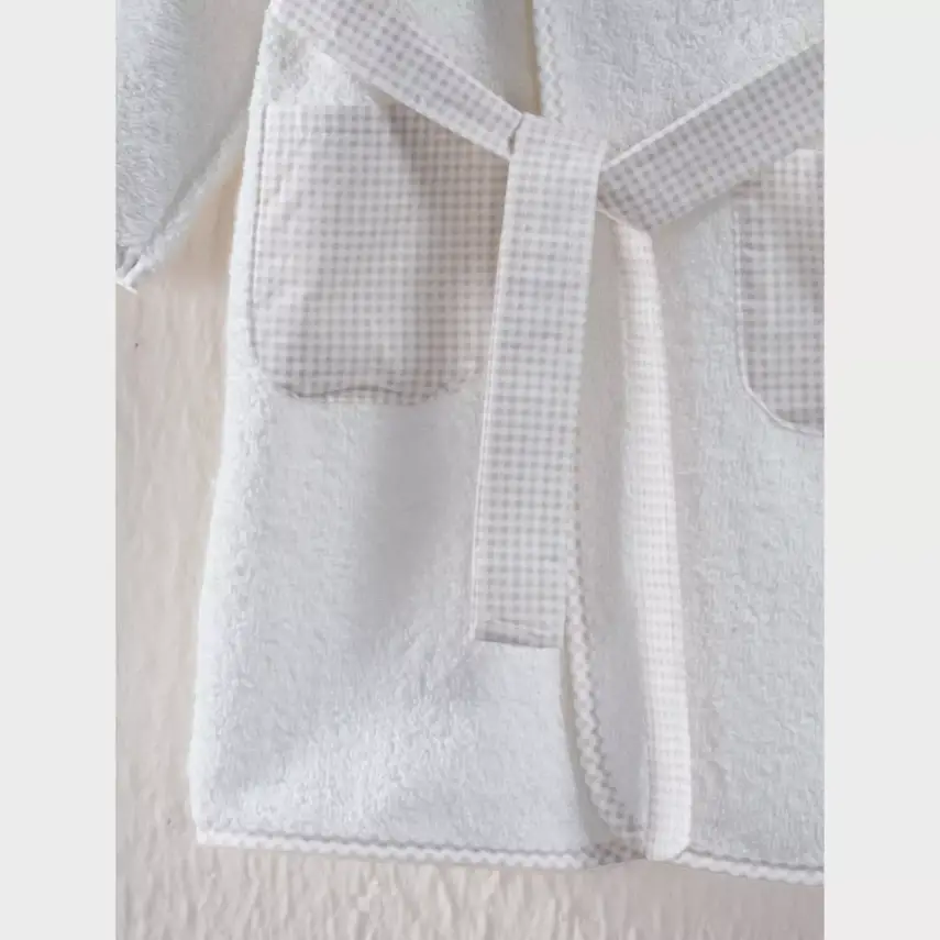 Kidboo Bornoz Seti 3lü Ayıcık Krem - 4