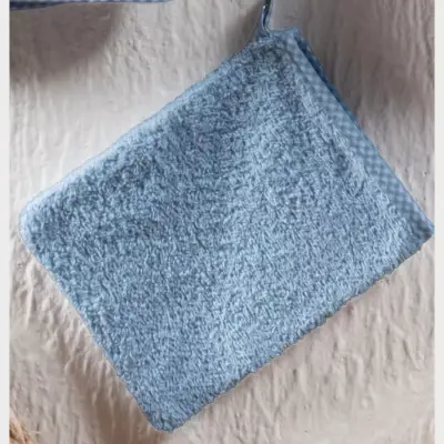 Kidboo Bornoz Seti 3lü Fil Mavi - 5