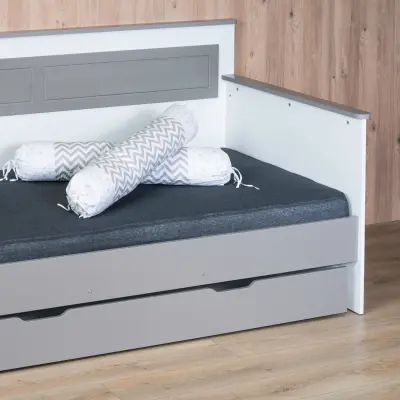 Kidboo Lastikli Çarşaf Tek Kişilik Gri (1)