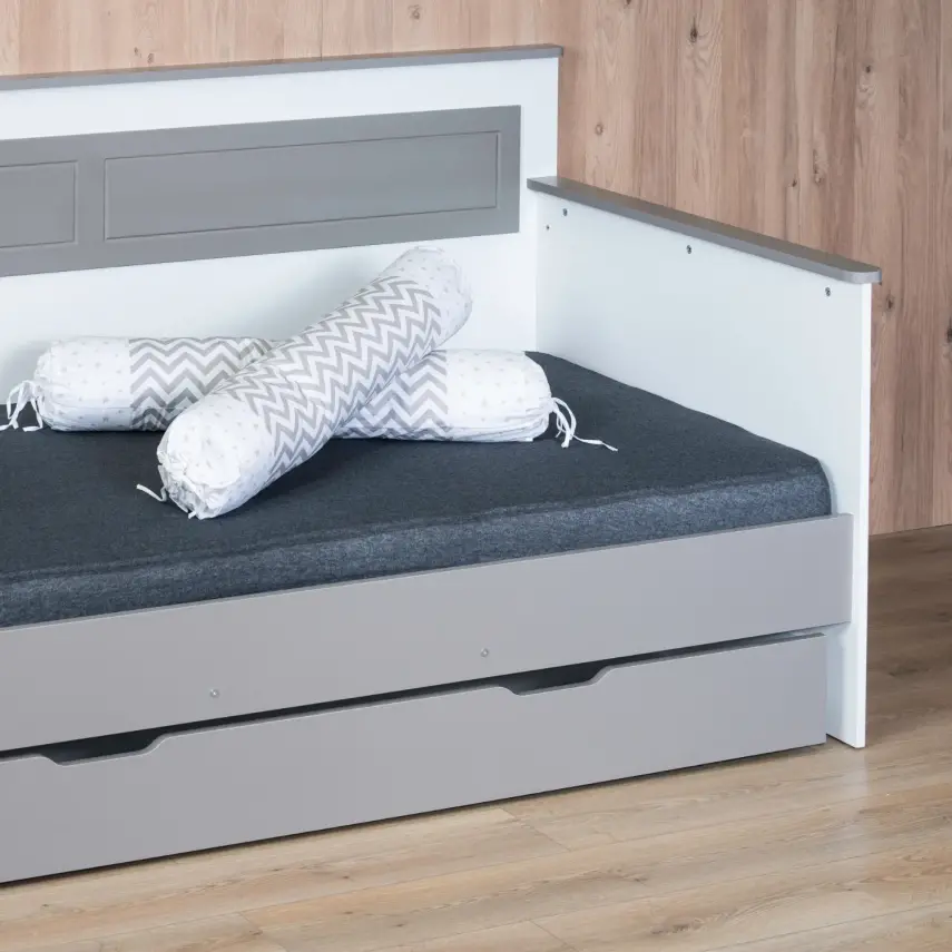 Kidboo Lastikli Çarşaf Tek Kişilik Gri - 2