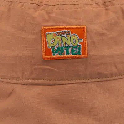 Kitti Dino Etiketli Erkek Bebek Fötr Şapka 1-3Yaş Açık Kahverengi - 2