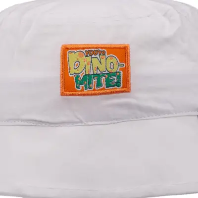 Kitti Dino Etiketli Erkek Bebek Fötr Şapka 1-3Yaş Beyaz - 2