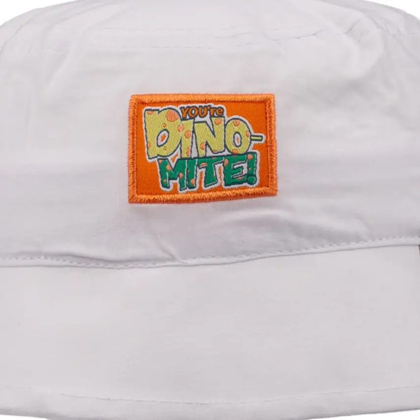 Kitti Dino Etiketli Erkek Bebek Fötr Şapka 1-3Yaş Beyaz - 2