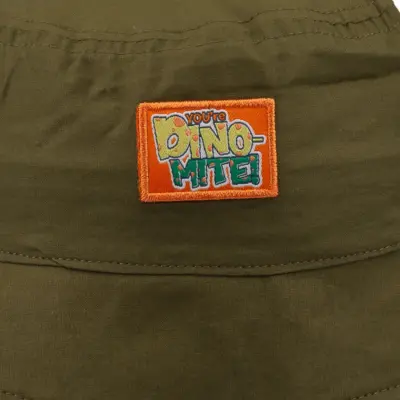 Kitti Dino Etiketli Erkek Bebek Fötr Şapka 1-3Yaş Haki - 2