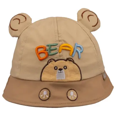 Kitti Erkek Bebek Fötr Şapka 1-3Yaş Orta Bej