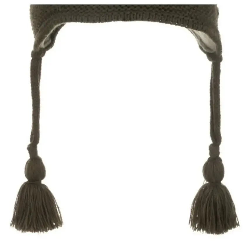 Kitti Erkek Bebek Kulaklı Bere 1-4Yaş Haki  - 3