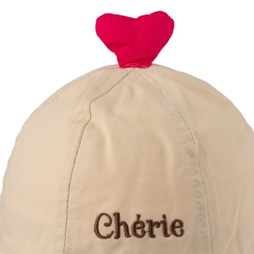 Kitti Kız Bebek Maksi Şapka 1-3Yaş Açık Bej - 2