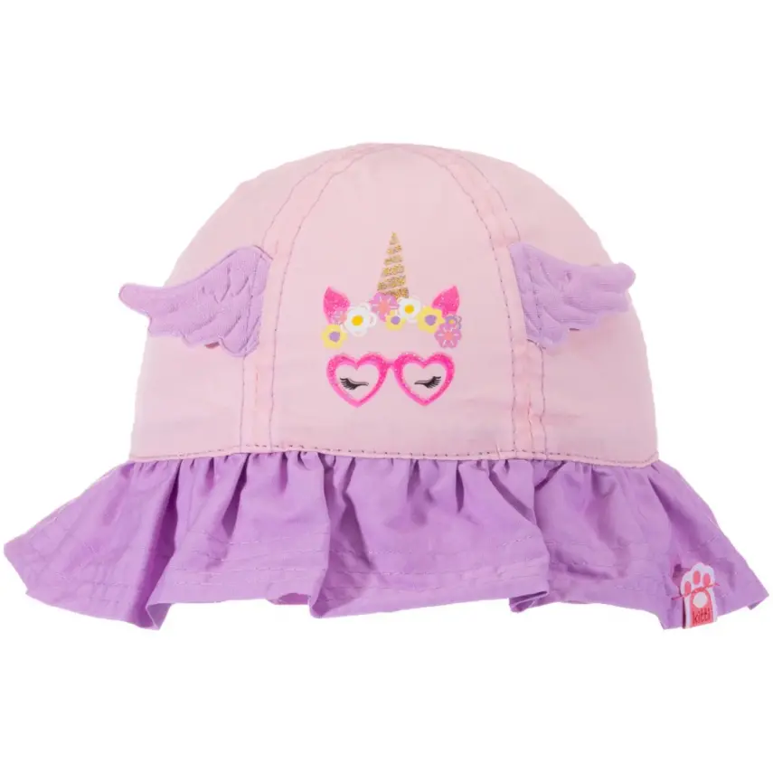 Kitti Kız Bebek Şapka Maksi 1-3 Yaş Pudra - 1