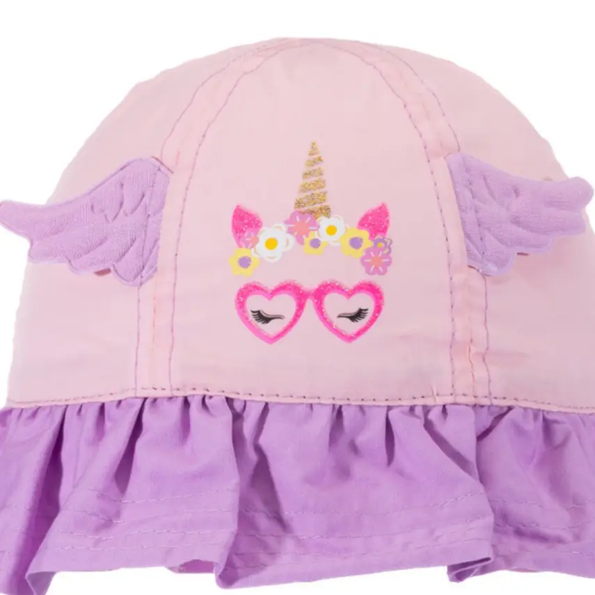 Kitti Kız Bebek Şapka Maksi 1-3 Yaş Pudra - 2