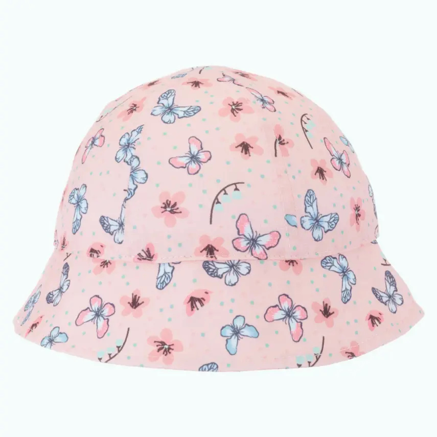 Kitti Kız Bebek Şapka Maksi 1-3 Yaş Pudra - 1