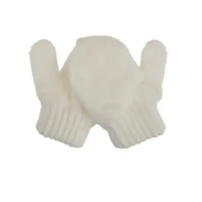 Kitti Kız Çocuk  Eldiven Atkı Bere Takım 0-18 Ay Krem  - 4