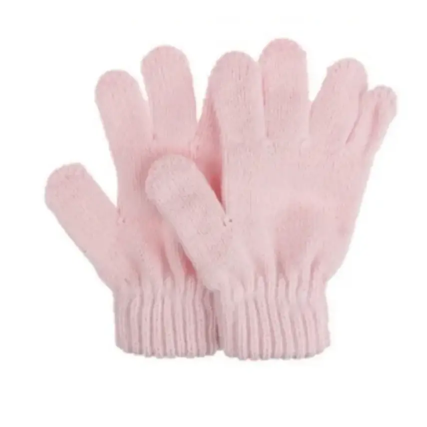 Kitti Kız Çocuk Eldiven Atkı Bere Takım 1-4Yaş Soft Pembe - 4