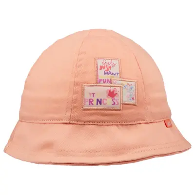 Kitti Şapka Maksi Kolajlı Kız 1-3Yaş Açık Pudra Asortili